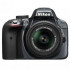 Nikon D3300 + AF S DX Nikkor 18–55 mm 1:3 5–5 6G VR II anthrazit