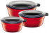 Silit Fresh Bowls Set 3 tlg Schüssel  Energy Red 1299174811