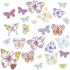 EUROGRAPHICS Window Stickers  Butterflies  25 x 70 cm