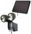 Brennenstuhl Solar LED SOL 2x4 anthrazit mit Bewegungsmelder