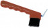 Kerbl Hufauskratzer mit Bürste  rot