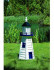 PROMEX Leuchtturm Norderney klein weiß/blau
