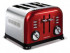 Morphy Richards Accents red Toaster 44732