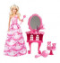 Mattel Barbie Barbie Prinzessin & Kosmetiktisch BCC57