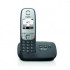 Gigaset A415A schwarz schnurloses Telefon mit Anrufbeantworter