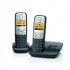 Gigaset A400A Duo schnurloses Telefon mit Anrufbeantworter