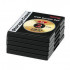 Hama DVD Doppel Leerhülle mit Folie  Schwarz  5er Pack